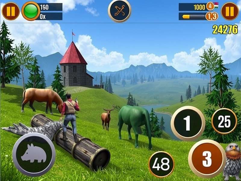 Wilderness Action Game Screenshot