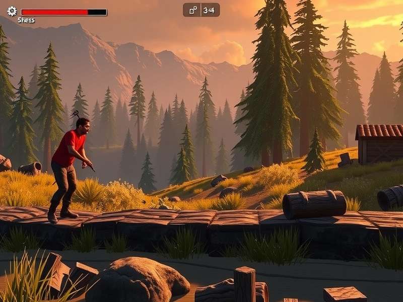 Knives Out Wilderness Action Gameplay