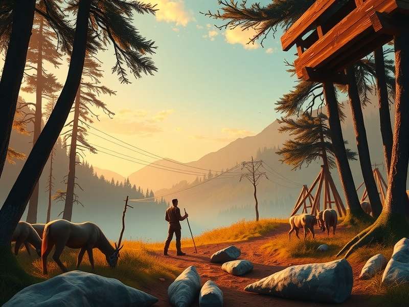 Wilderness Action Game Screenshot