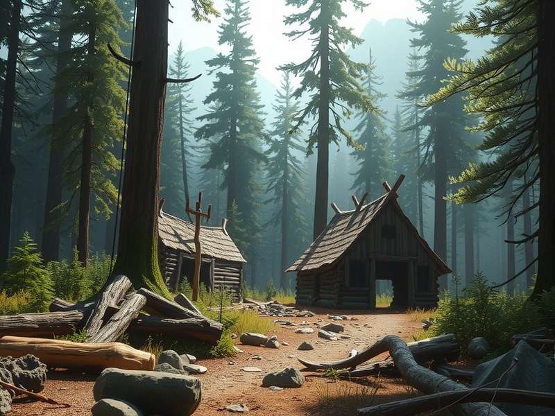 Wilderness Action Game 2025 - Survival Gameplay Screenshot