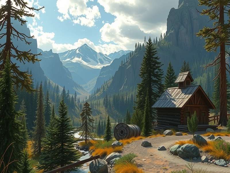 Strategic rotation map for Wilderness Dells showing safe paths