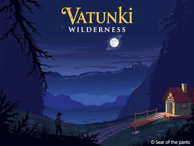 Vatunki Wilderness scenic landscape with dense forests and mountains