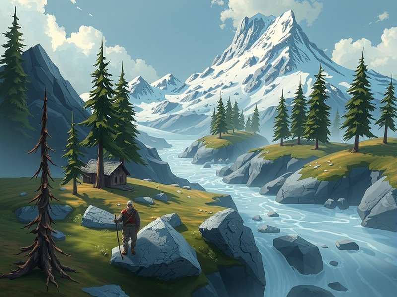 Strategic map of Wilderness Act zones showing resource distribution and player hotspots