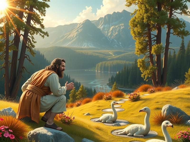 Wilderness Action Game screenshot showing a barren landscape with a lone character facing a storm