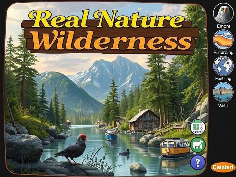 Wilderness Action gameplay screenshot showing forest combat