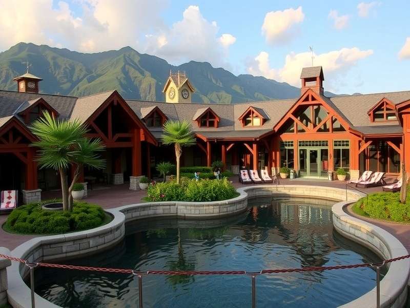 Disney Wilderness Lodge immersed in forest with Wilderness Action theme