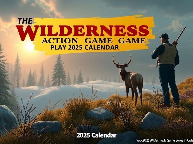 Wilderness Action Game Play 2025 Calendar — India Edition with monthly events and exclusive drops