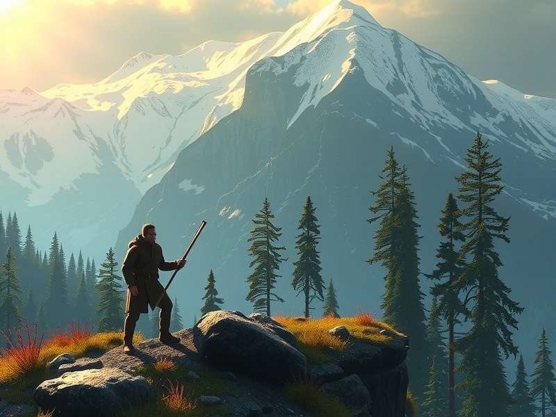 Wilderness Action Game Play 2025 Music – intense jungle combat scene with tactical gear and dynamic soundtrack visualisation