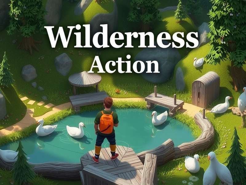 Wilderness Action gameplay screenshot showing tactical shooting in Indian wilderness