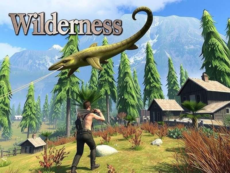 Wilderness Action PC gameplay screenshot showing dense forest combat with tactical gear