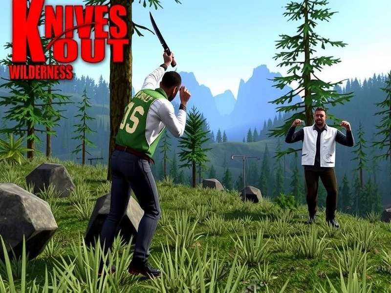 Knives Out Wilderness Action Gameplay 1 — intense battle royale action in the wilderness