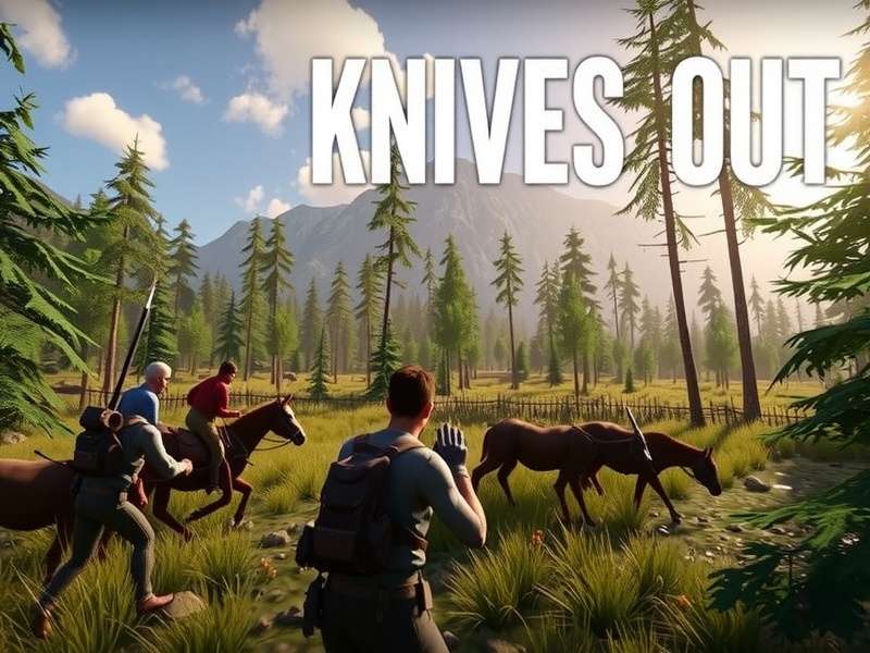 Knives Out Wilderness Action Gameplay Trailer — intense battle royale action in dense jungle terrain