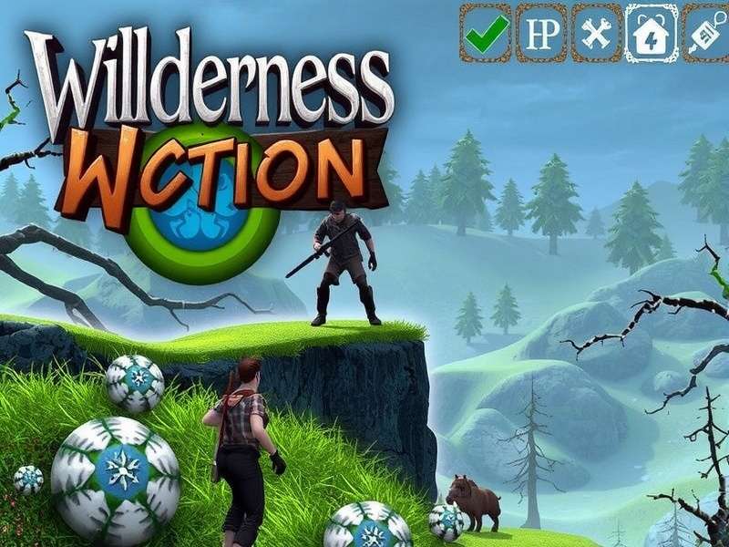 Wilderness Action full screen gameplay showing intense jungle combat with Indian terrain