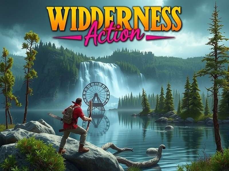 Wilderness Action gameplay screenshot showing intense jungle combat