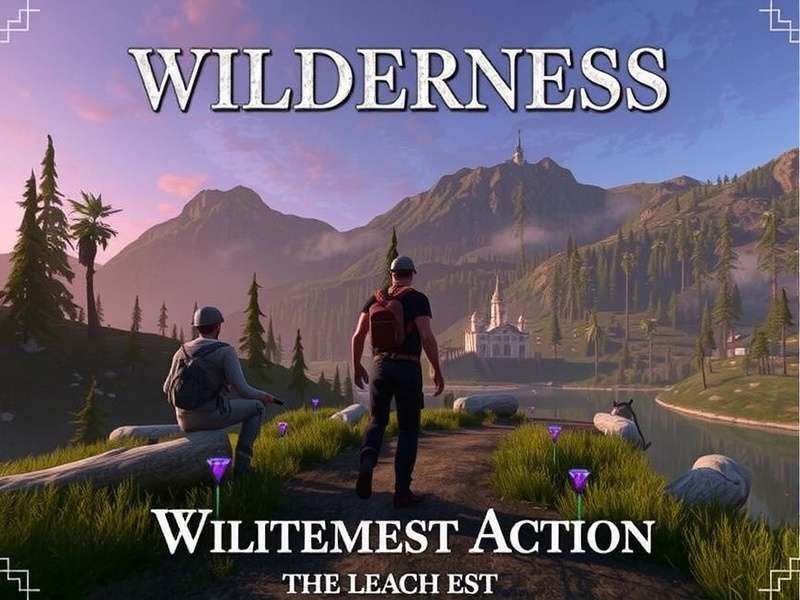 Wilderness Action PC game banner — survival shooter featuring Knives Out crossover and exclusive India edition maps