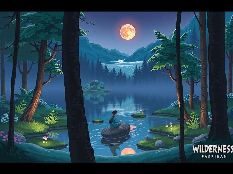 Wilderness Action gameplay screenshot from Japan Reddit community showing battle royale action in forest terrain