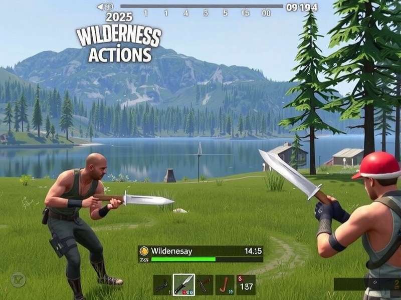 Wilderness Action Knives Out 2025 dynamic weather system showing dust storms and monsoon rain