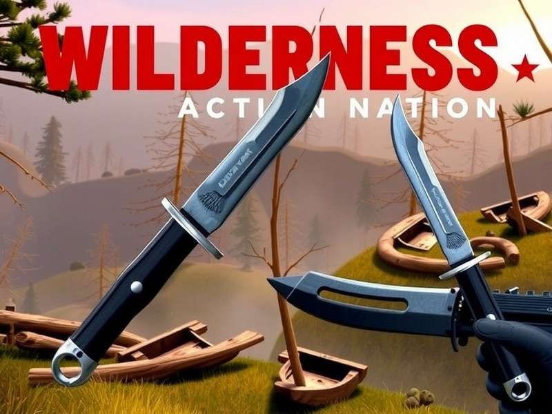 Wilderness Action Knives Out gameplay screenshot showing intense battle royale action in Indian wilderness terrain
